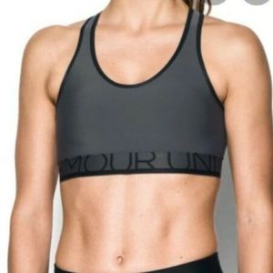 Under Armour Sports Bra Medium Black & Gray